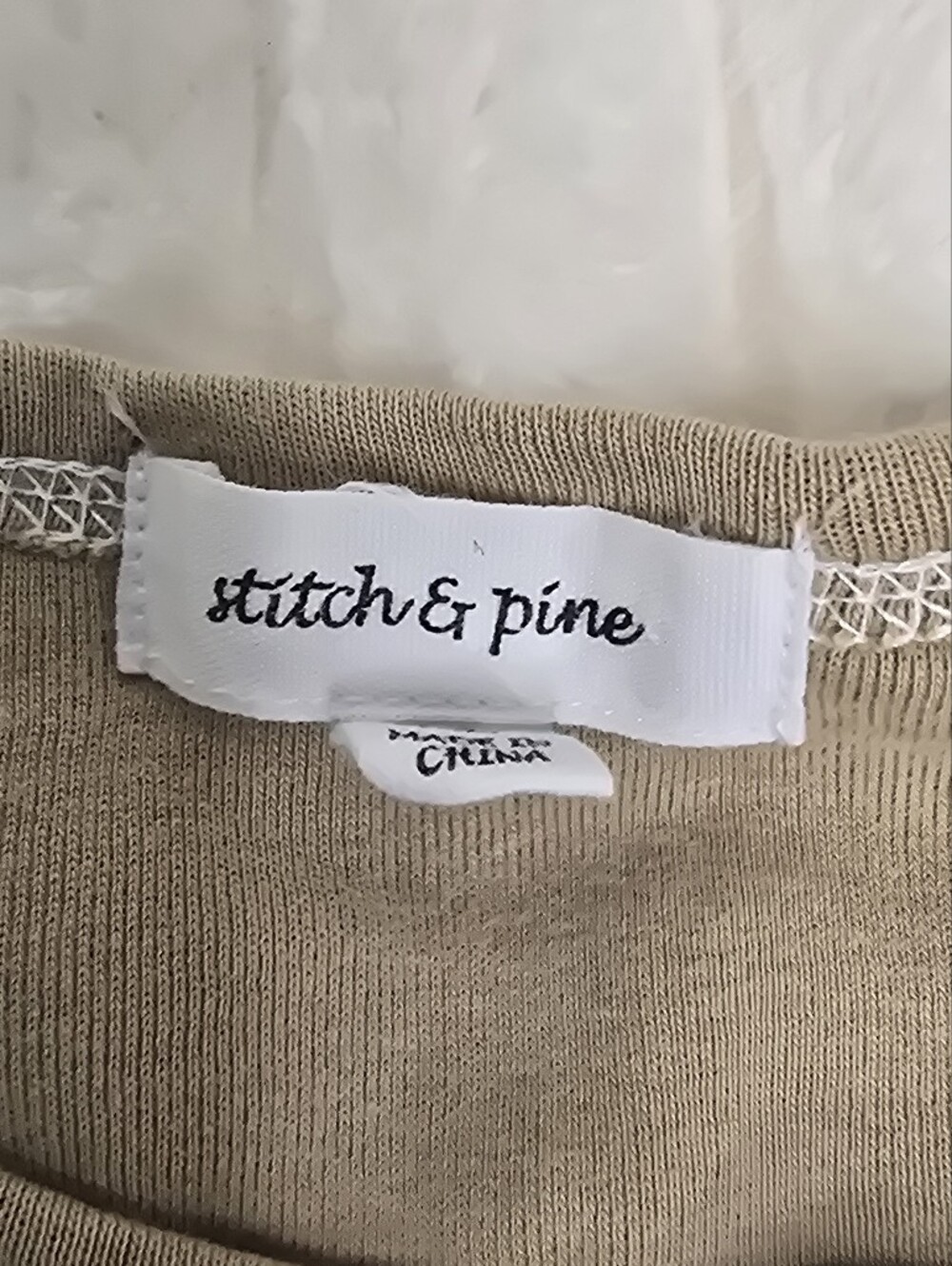 Preloved Stitch & Pine Baby Tee- XL - Picture 2 of 5